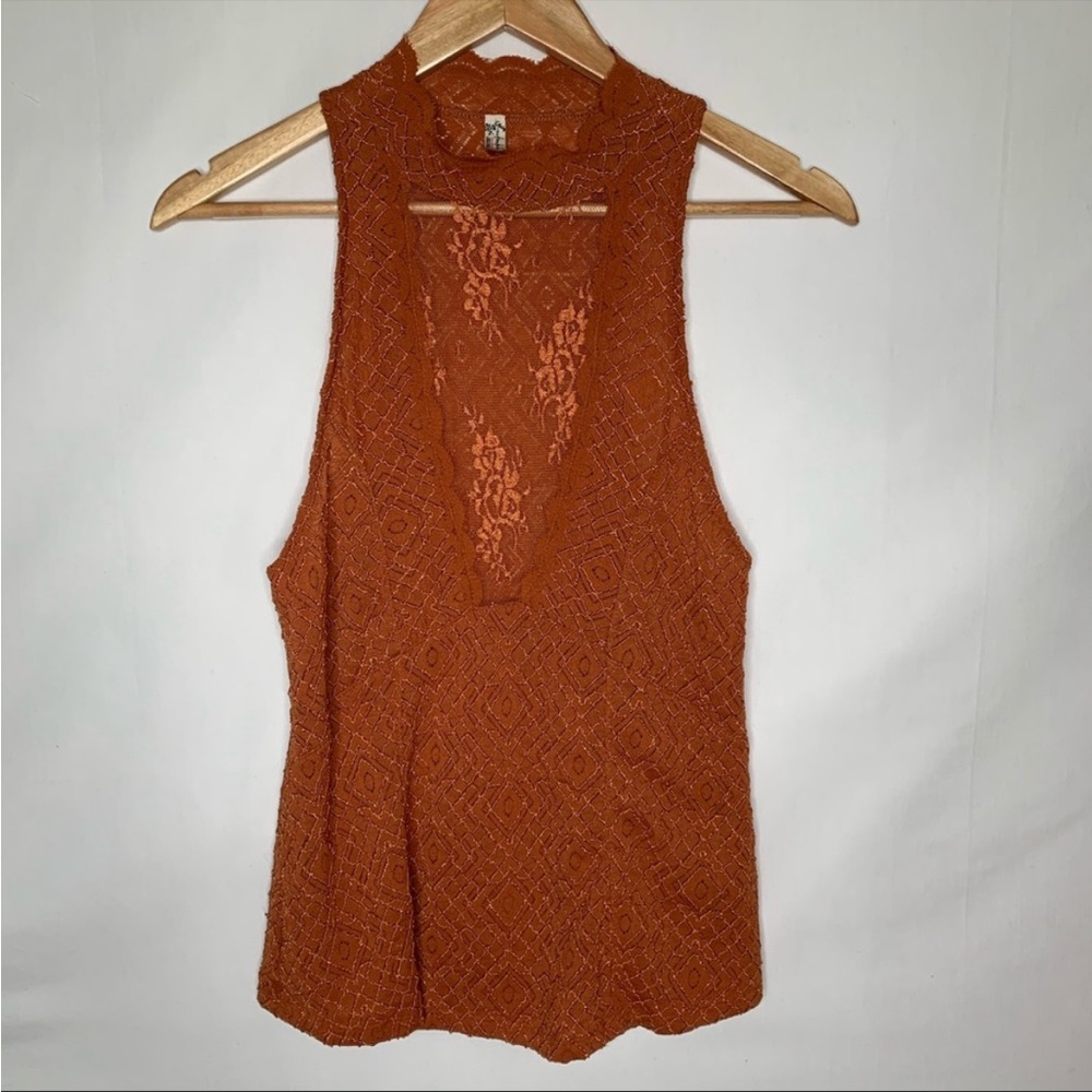 Free People Intimately Lace Inset Mock Tank 🍂 - Picture 5 of 5